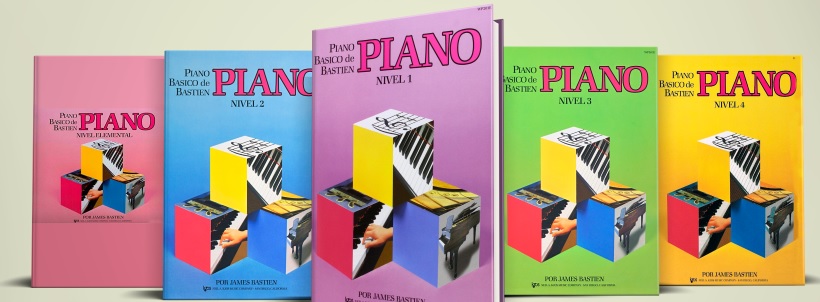 Método Piano Básico Bastien (Nivel 1,2,3,4) y (Elemental A y B) - Jamies Bastien (PDF) [VS]