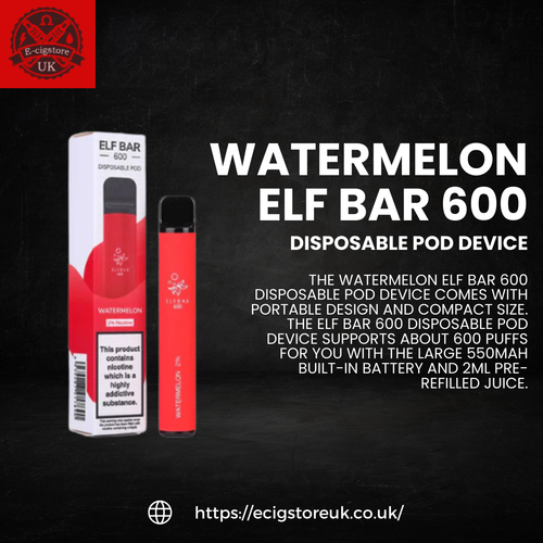 Watermelon Elf Bar 600 Disposable Pod Device.png