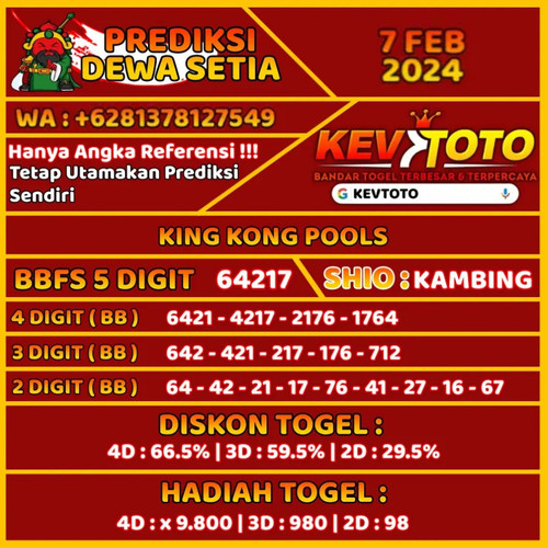 prediksi togel toto 4d kingkong pools rabu 7 febuari 2024.jpg