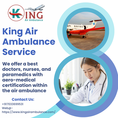 Discomfort King Air Ambulance Service in Delhi.png