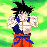 dragon ball super saiyan AdobeExpress.gif
