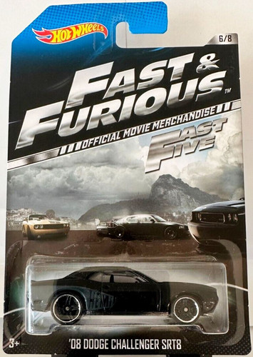 Машинка Hot Wheels '08 Dodge Challenger SRT8 2013 Fast & Furious (7 8) Fast Five Y2130.jpg
