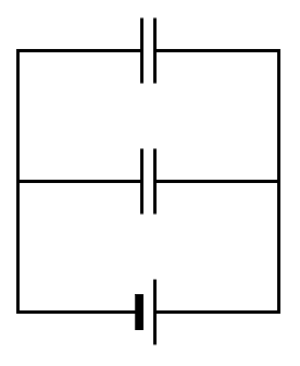 Capacitors in Parallel Diagram