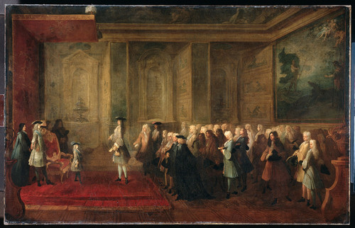 Dumesnil, Louis Michel Приём Cornelis Hop в качестве посланника Генеральных штатов в дворе Людовика 