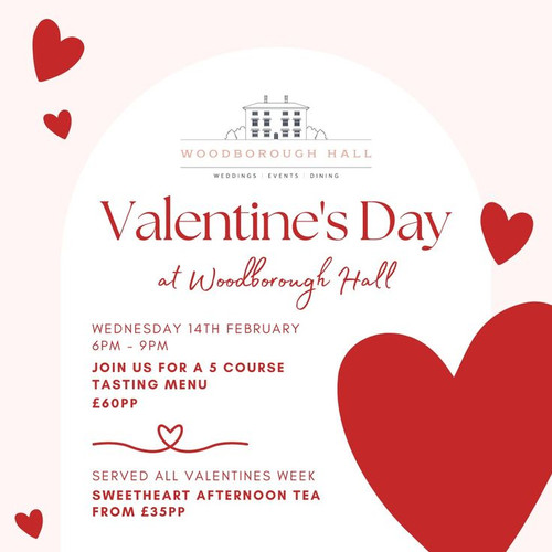 Valentine's Bliss: Woodborough Hall, Your Nottingham Love Venue..jpg