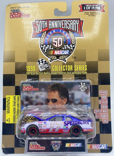 Машинка Racing Champions Chevrolet Monte Carlo 1998 Collector Series Darrell Waltrip #17 Speedblock .jpg