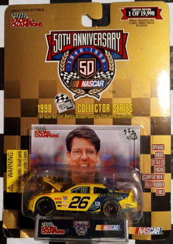 Машинка Racing Champions Ford Taurus 1998 Collector Series Johnny Benson #26 Cheerios NASCAR 09220 2.jpg