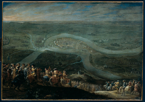 Hondt, Lambert de II Войска Людовика XIV у Schenkenschans, 18 июня 1672, 1679, 62 cm х 85 cm, Холст,