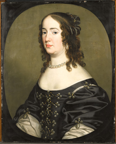 Honthorst, Gerard van (мастерская) Amalia van Solms (1602 75). Жена принца Frederik Hendrik, 1647, 7