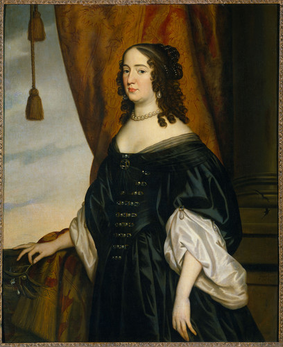 Honthorst, Gerard van (мастерская) Amalia van Solms (1602 75). Жена принца Frederik Hendrik, 1650, 1