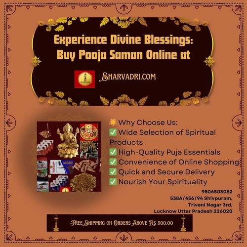 Experience Divine Blessings Buy Pooja Saman Online at Sharvadri.com.jpg