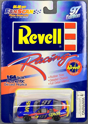 Машинка Revell Racing Chevrolet Monte Carlo 1997 Mike Wallace #91 SPAM NASCAR Rev 91.jpg