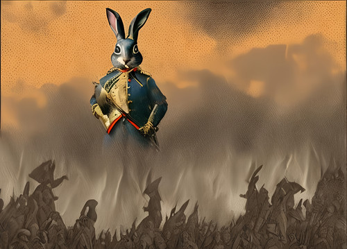 openart humanoid rabbit in a french napoleon military outfit pop art styleze 1000 s i6xN4Z upscaled .jpg