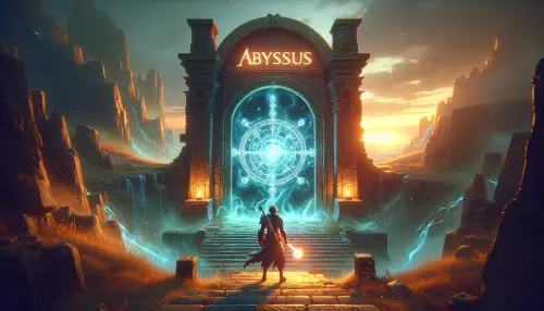 DALL·E 2024 02 10 16.33.21 Create a wide screen digital artwork for an MMORPG game system introducti.webp