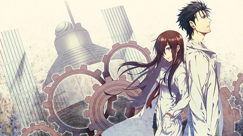 1024322 drawing illustration anime Makise Kurisu Steins Gate Okabe Rintarou ART sketch mangaka.jpg