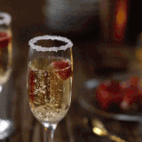 dinner champagne.gif