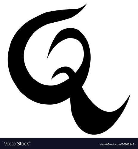 aesthetic q letter design suitable for logos vector 50105546.jpg
