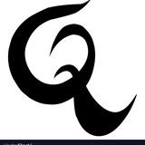 aesthetic q letter design suitable for logos vector 50105546
