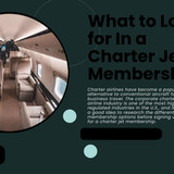 What to Look for In a Charter Jet Membership