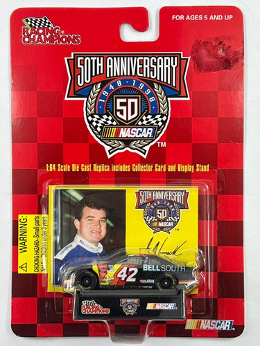 Машинка Racing Champions Chevrolet Monte Carlo 1998 Joe Nemechek #42 Bell South NASCAR 01153 42.jpg