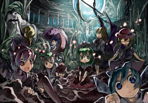 30a3186b045d0d357fbf2e9a0491d663.jpg?if=ANIME PICTURES.NET 75035 1200x833 touhou cirno chen kurumi l.jpg