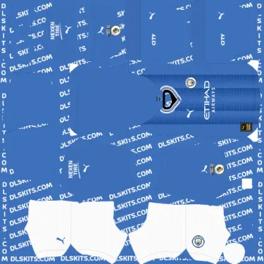 Puma Manchester City Home Dream League Soccer Kits 2023 24 DLS 23 Kit.webp