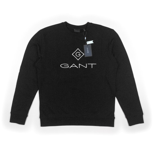 020 1 Gant Sweat Büyük Logolu Siyah.jpg