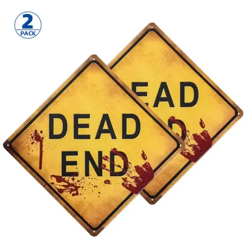 2 Pack METAL SIGN DEAD END A Real Sign.jpg 640x640.webp