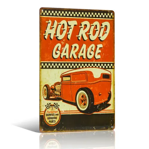 Vintage Metal Tin sign Hot rod garage Car License Plate Pub Restaurant Coffee Cafe Hotel Decor.jpg 6.webp