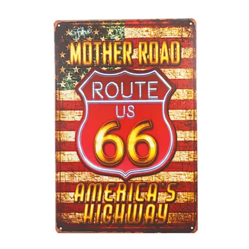 Vintage Tin signs Route 66 wall sticker home decor House Office Garage iron Paintings.jpg 640x640.webp