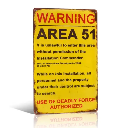 Warning AREA 51 Metal art plaque sign.jpg 640x640.webp