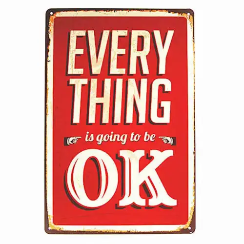Home Decoration Metal Craft Everything is going to be OK paintings.jpg 640x640.webp