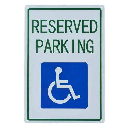 Handicap Parking Sign Reserved Parking with Handicapped Symbol.jpg 640x640.webp