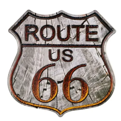 Route 66 Mother Road wood Highway Shield Wholesale Metal Sign.jpg 640x640.webp