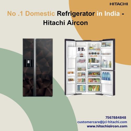 No .1 Domestic Refrigerator in India Hitachi Aircon.jpg