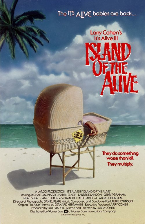 A jednak żyje 3: Wyspa żyjących / It's Alive III: Island of the Alive (1987) PL.1080p.BDRip.H264-wasik / Lektor PL