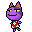 Bob the purple cat