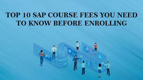 Discover the top 10 SAP courses that can supercharge your career at Kodak Consulting! In this informative blog, we break down the duration and SAP course fees of these high-demand SAP courses, helping you make an informed decision on your professional development journey. Whether you're a seasoned SAP professional or just starting, our list covers courses for all levels of expertise.
https://kodakco.com/blog/sap-courses-duration-and-sap-course-fees/

#sapcourse  #saptraining  #sapcertification