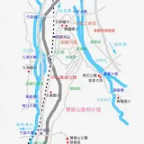 00001 雙峰山桐花步道地圖