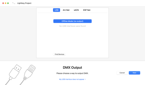 3 new project setup no output.png