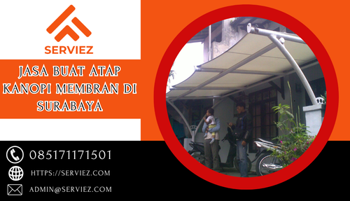 Jasa Buat Atap Kanopi Membran Di Surabaya | Bergaransi Bisa Custom 085171171501.png