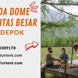 Tenda Dome Kapasitas Besar di Depok