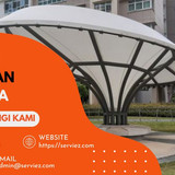 Kanopi membran Jakarta.