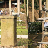 00008 桃園神社銅馬