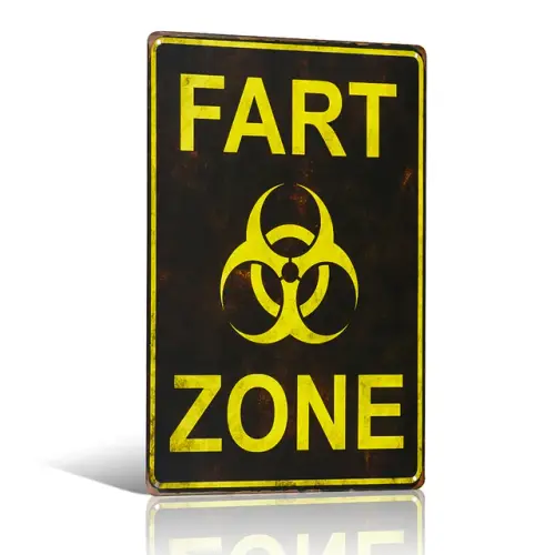 Fart Zone Garage Rustic Look Vintage Tin Signs Man Cave Shed Bar Sign Wall D.jpg 640x640.webp