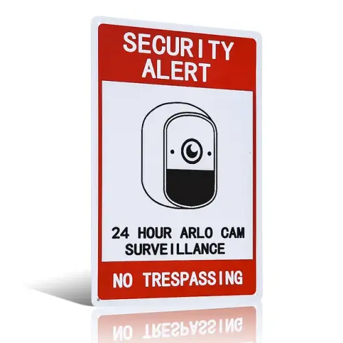 Video Surveillance Sign Security Alert Sign Trespassers Will Be Prosecuted Metal Sign.jpg 640x640.webp