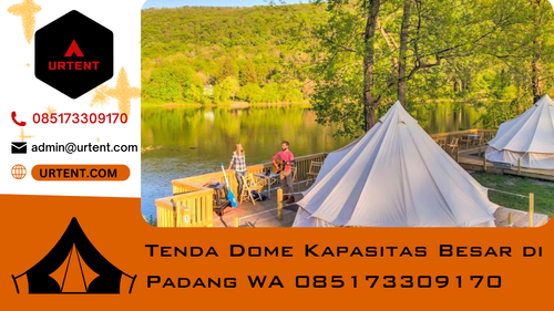 Tenda Dome Kapasitas Besar di Padang WA 085173309170.png