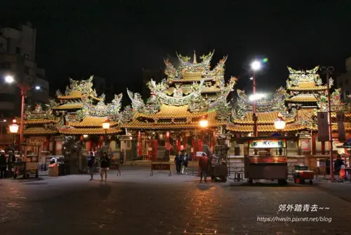 00006 北港朝天宮夜景