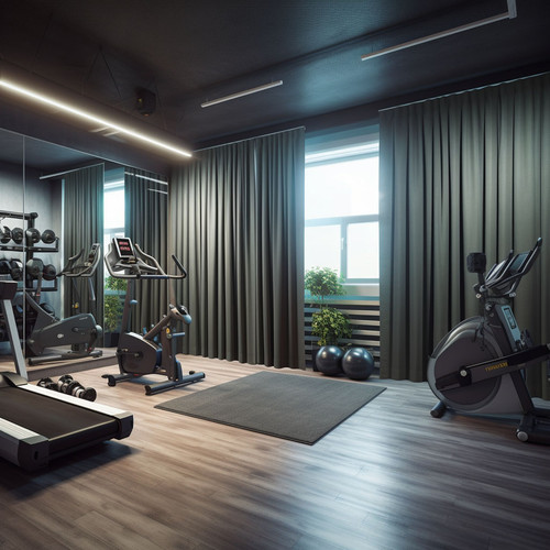 Các loại rèm cửa thoáng mát cho không gian phòng tập gym.jpg