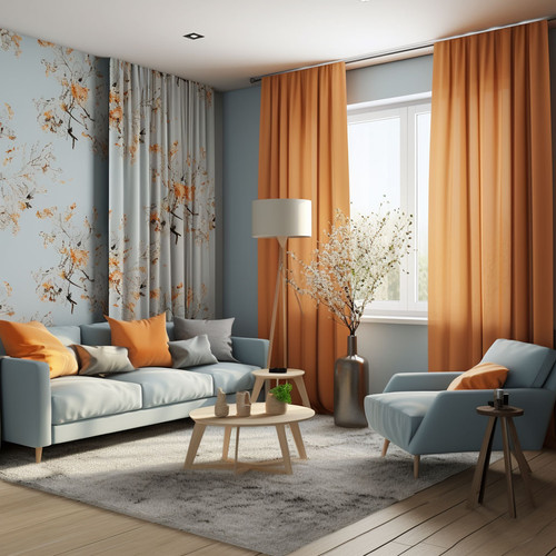 Cách sử dụng rèm cửa tạo không gian thoải mái, ấm cúng cho phòng khách.jpg